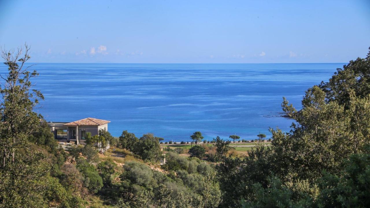 Villa Vista Mare Favone Conca Extérieur photo